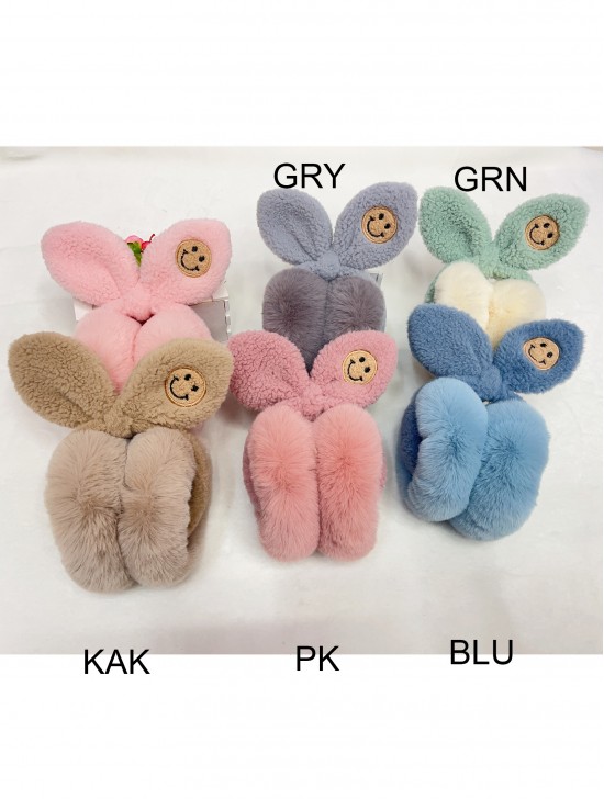 Bunny Ear Plush Earmuff